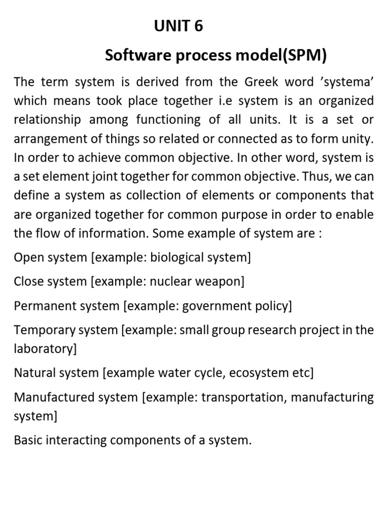 Unit6systemdevelopment Enotes Part1 | PDF | Software Testing | System