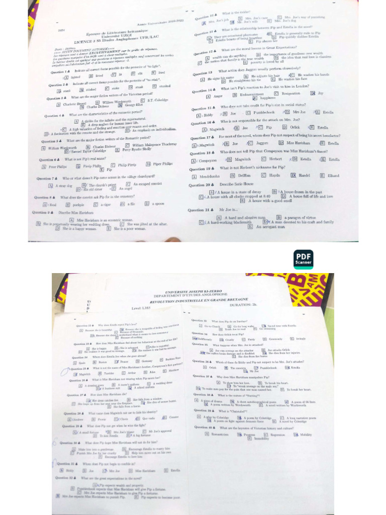 Sujet S5 | PDF