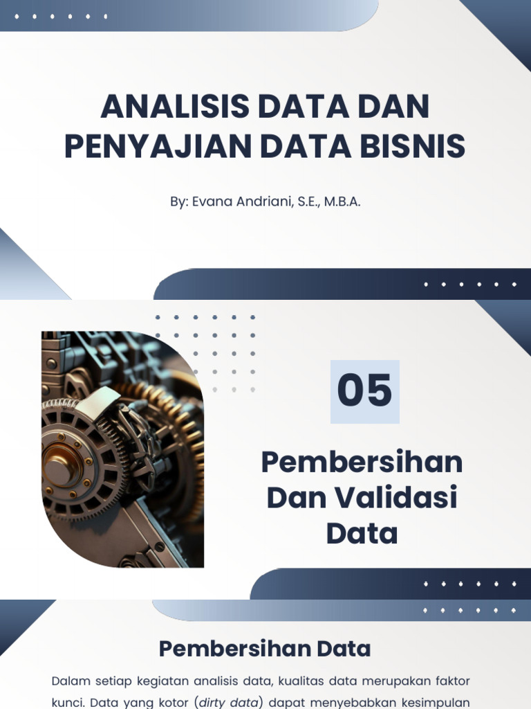 Pembersihan Dan Validasi Data | PDF