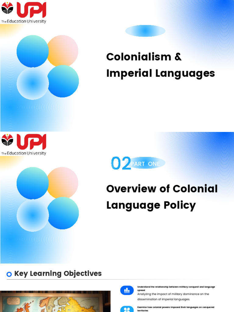 Meeting 3 LP Colonization and Imperial Languages | PDF