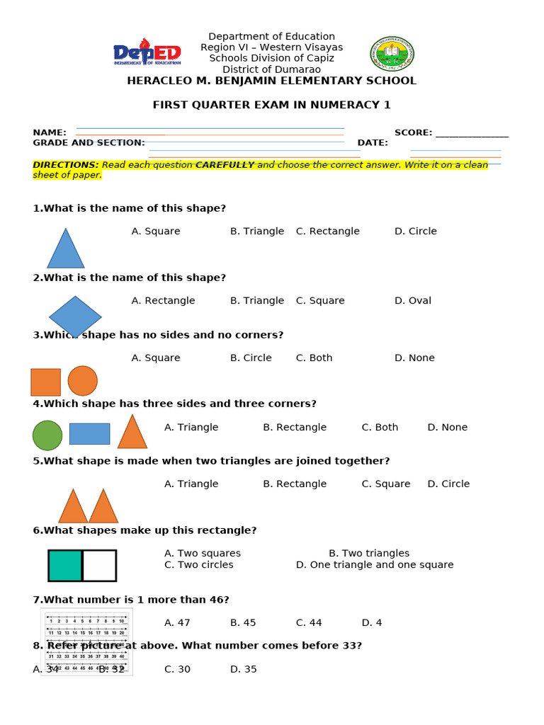 Numeracy | PDF | Shape | Chess