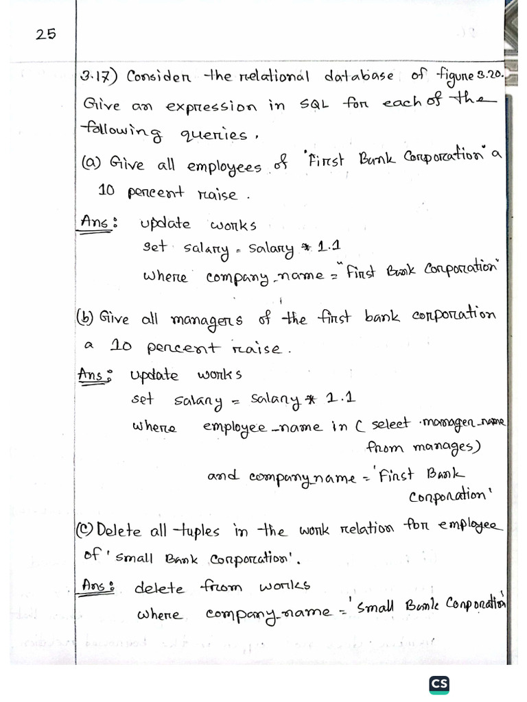 DBMS Assignment (Part-3) | PDF