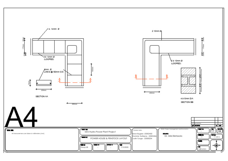 Structures Drawing | PDF