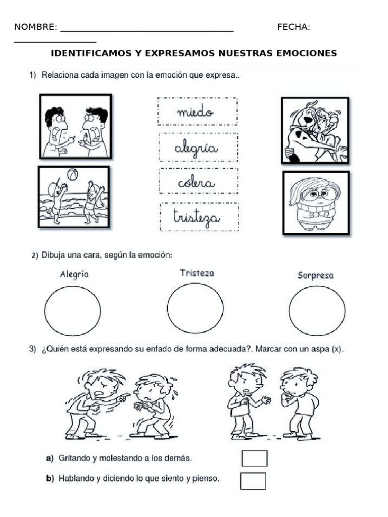 Mis Emociones | PDF