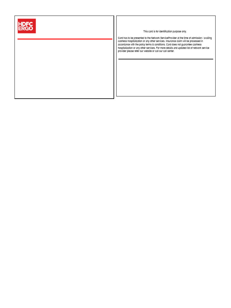 E-CARD - Health Insurance Card (1) - 2 | PDF