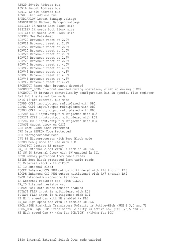 Fuses PDF Booting Microcontroller