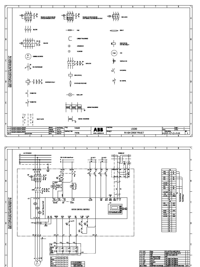 LV MCC Drawings | PDF