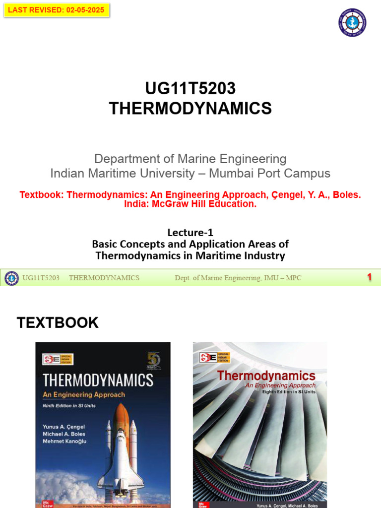 TD Lecture1 | PDF | Heat | Temperature