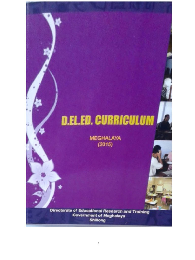 D.el. Ed Curriculum (Draft 2015) | PDF | Pedagogy | Reading Comprehension
