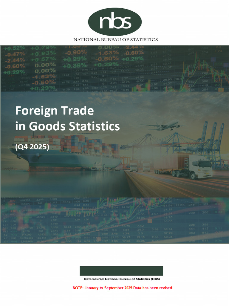 Q4 2025 Foreign Trade in Goods Statistics Report | PDF | Petroleum | Oil