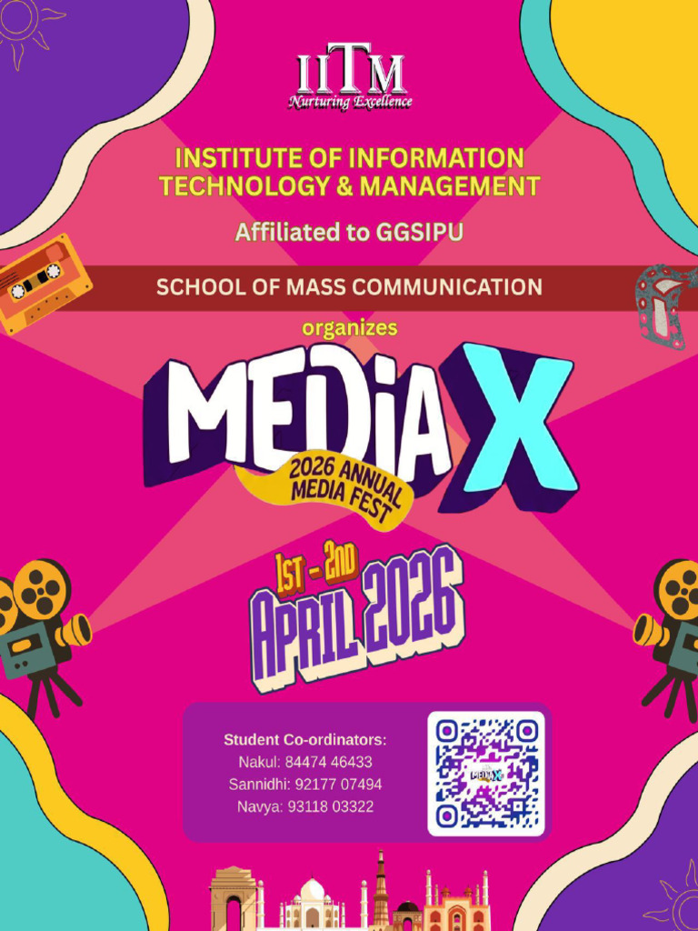 Iitm-Media X 2026 | PDF