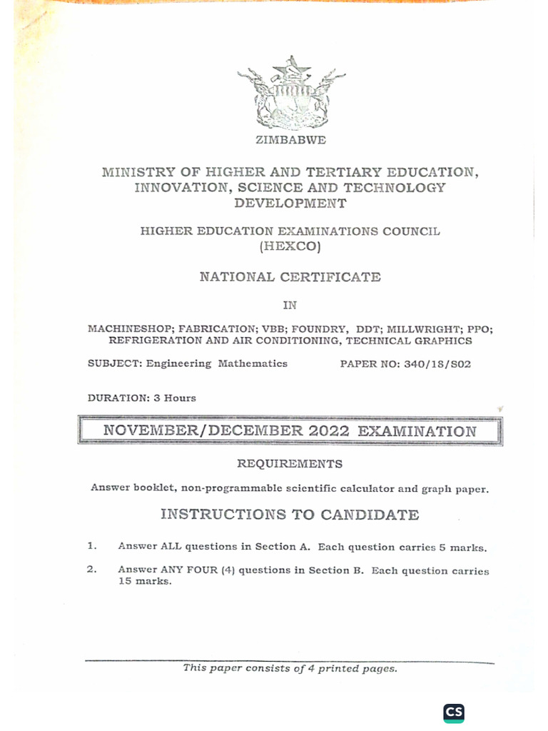 Maths Nov 2022 | PDF
