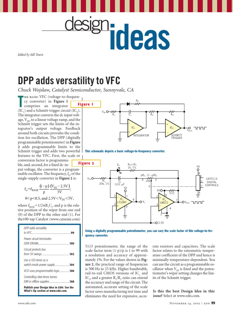 Programmable VFC Design Guide | PDF | Power Supply | Capacitor