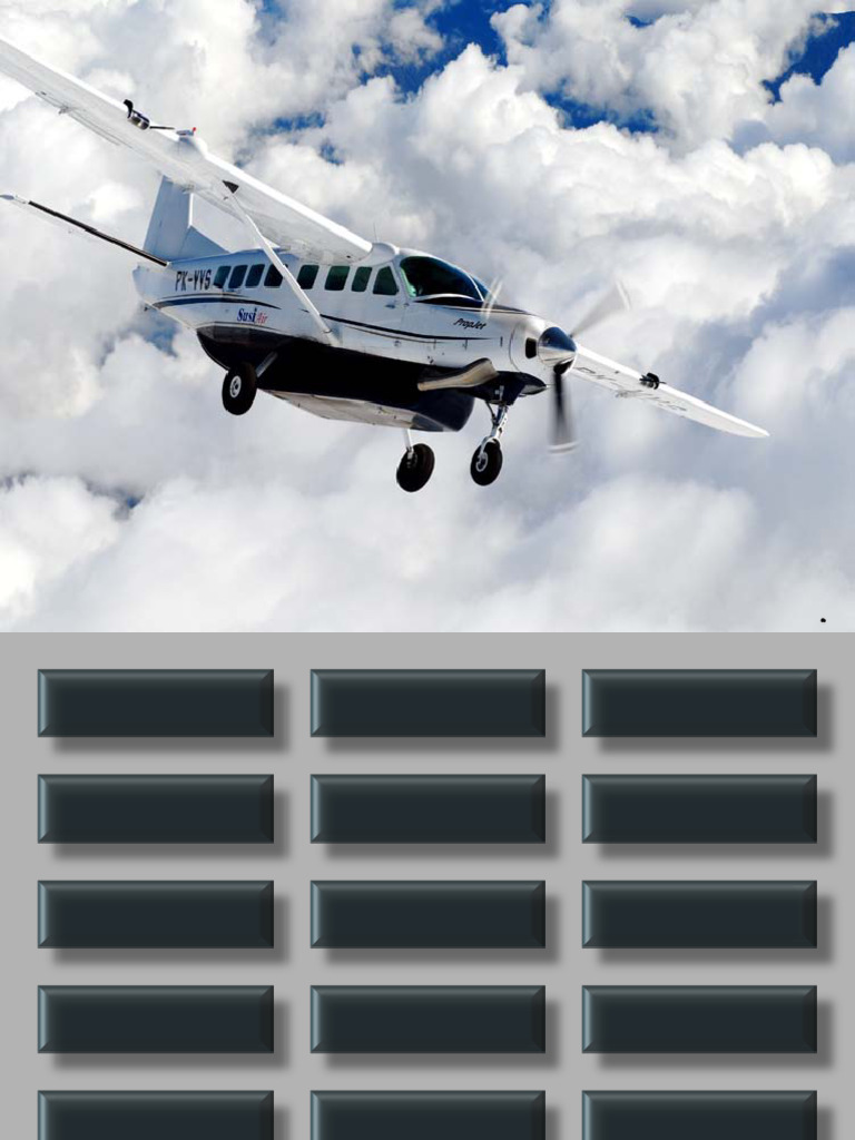 C 208B ENGINE Handout Version | PDF | Engines | Turbine