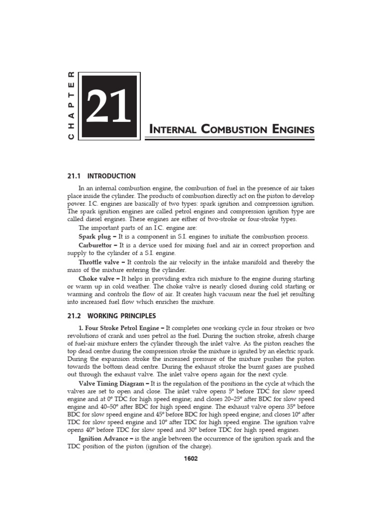 Ic Engines | PDF | Internal Combustion Engine | Diesel Engine