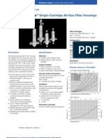 PALL Advanta Single-Cartridge Air-Gas Filter Housings - H56a