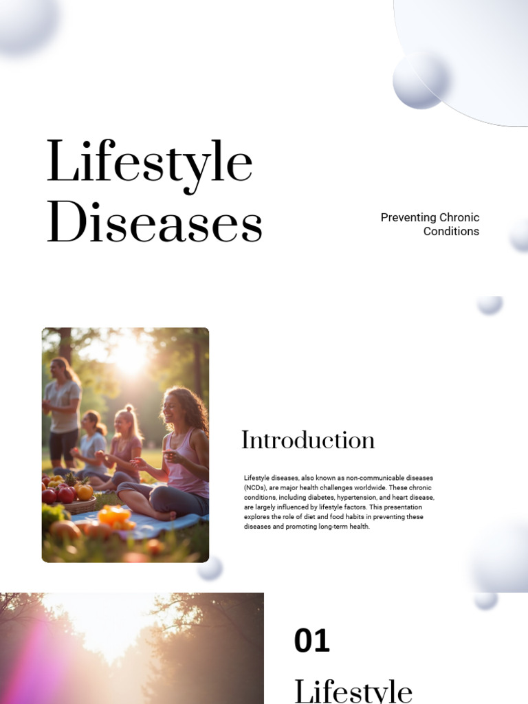 Lifestyle Diseases - PPTX - 20260301 - 193745 - 0000 | PDF | Non ...