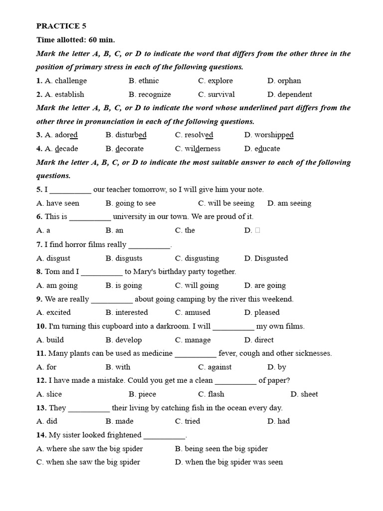 Practice 5 | PDF