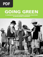 Download Going Green - A Handbook of Sustainable Housing Practices in Developing Countries by United Nations Human Settlements Programme UN-HABITAT SN101916202 doc pdf
