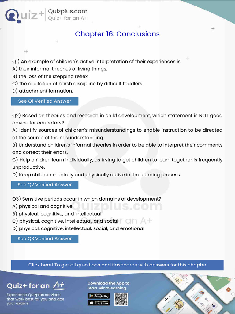 An Example of Childrens Active Interpretation of Their Experiences Is ...