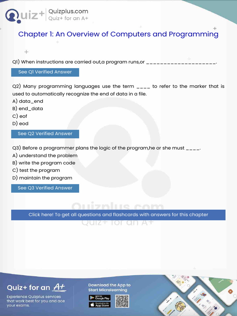 When Instructions Are Carried Outa Program Runsor | PDF | Control Flow ...