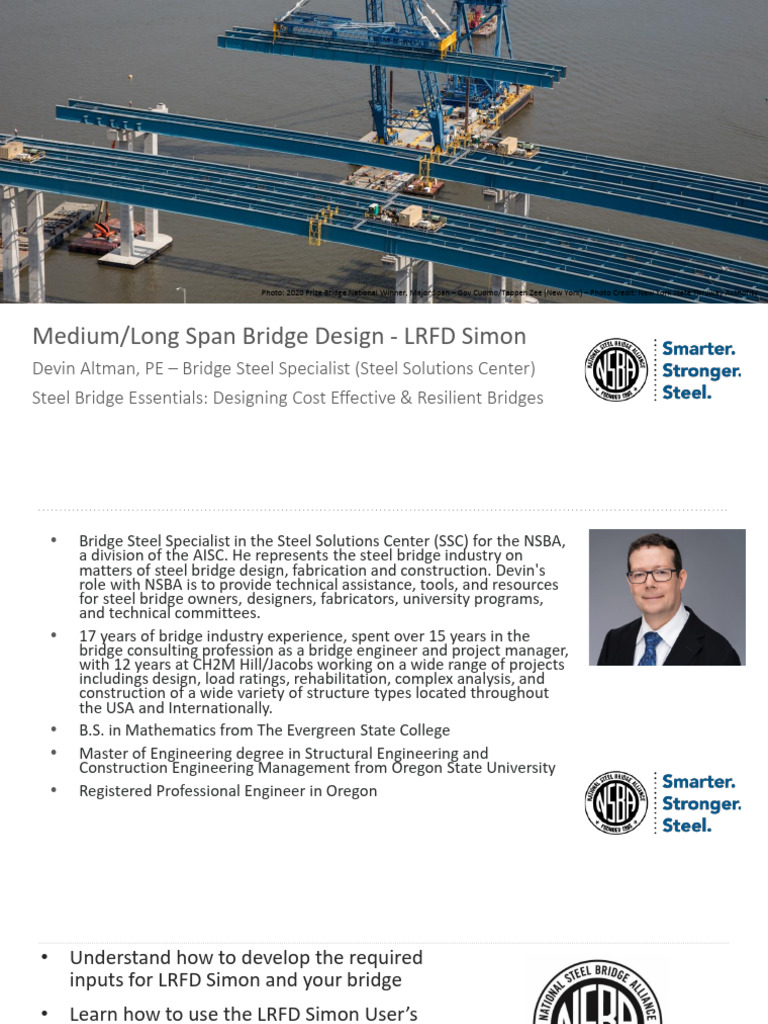 LRFD Simon 3-Span Example | PDF | Bridge | Civil Engineering
