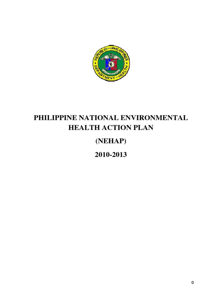 Philippine NEHAP 2010-2013 Overview | PDF | Sanitation | Air Pollution