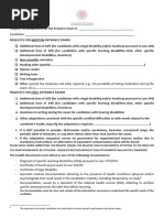 Form 9: Access Arrangements Guide | PDF | Disability