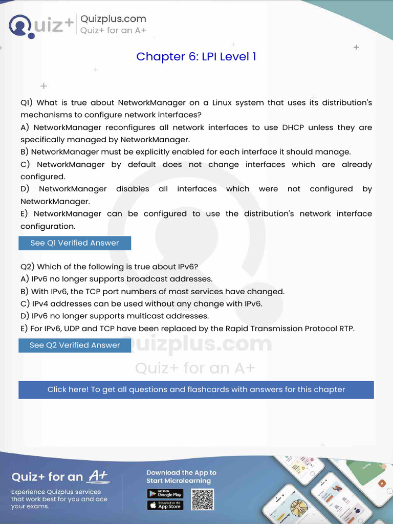 What Is True About Networkmanager On A Linux System That Uses Its ...