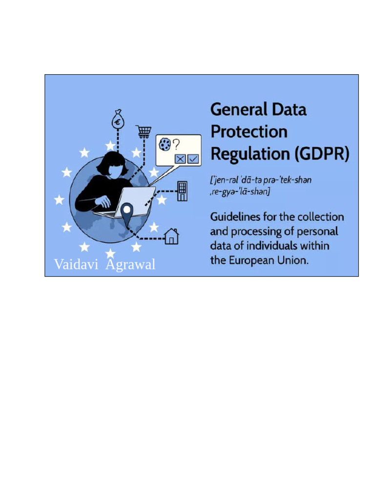 General Data Protection Regulation 2.0 | PDF | Privacy | Http Cookie