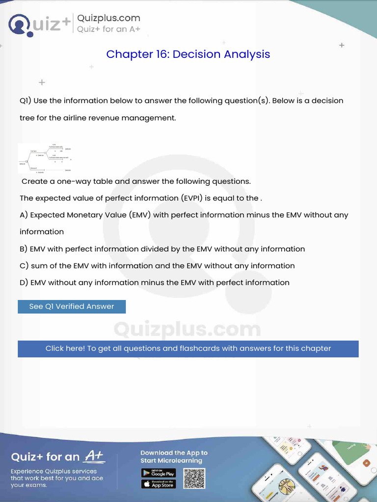 The Expected Value of Perfect Information Evpi Is Equal To The | PDF ...