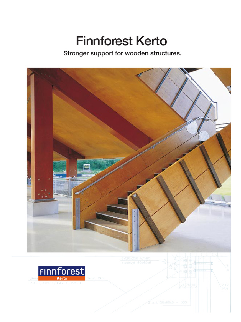 Kerto Brochure 0,5 MB | PDF | Bending | Structural Engineering