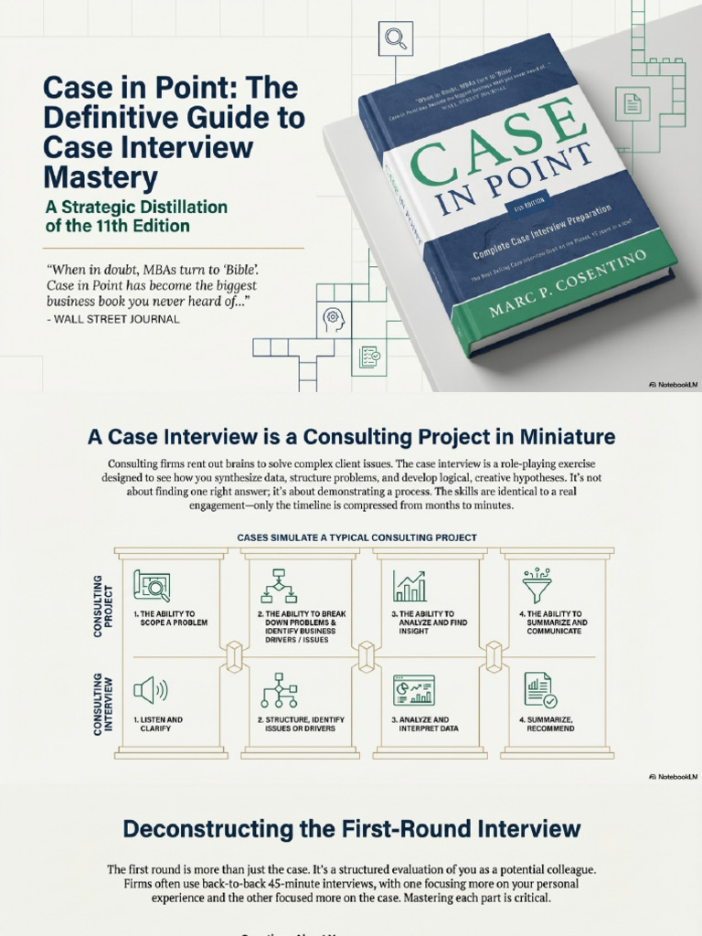 Case Interview Mastery | PDF