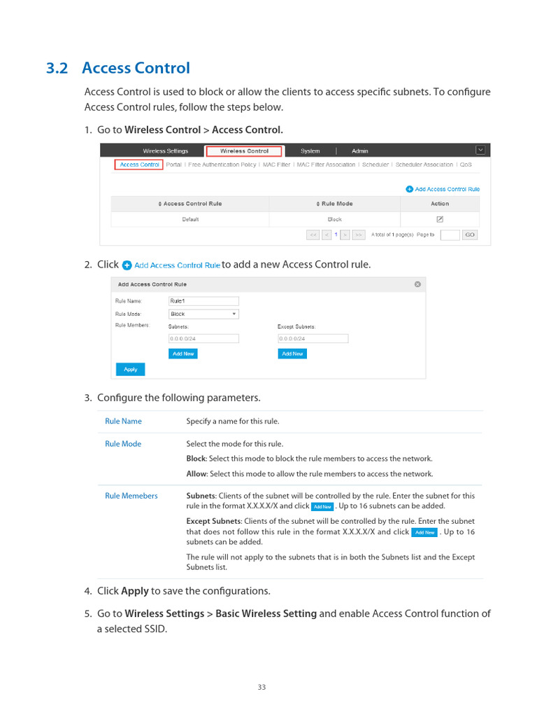 EAP Controller V2.2.3 UG | PDF | Radius | Login