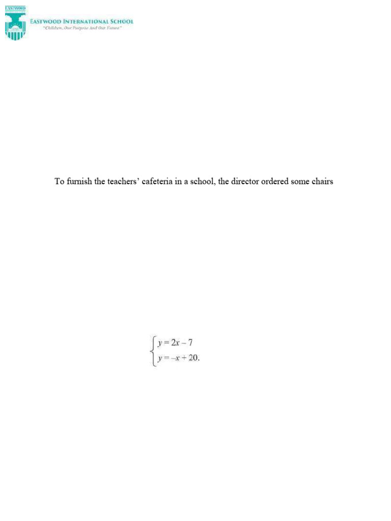 Word Problems Extra Sheet 2 | PDF