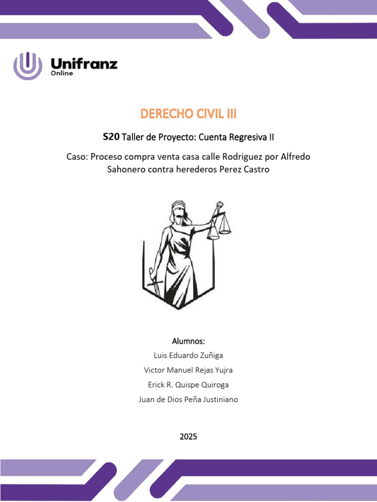 DCI S20 Taller Civil Con Infografía | PDF | Daños y perjuicios | Propiedad