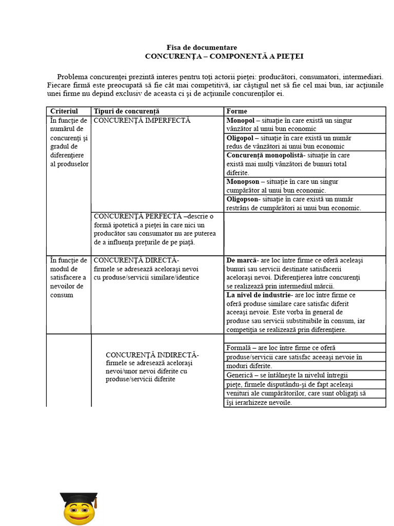 CONCURENTA COMPONENTA PIETEI | PDF