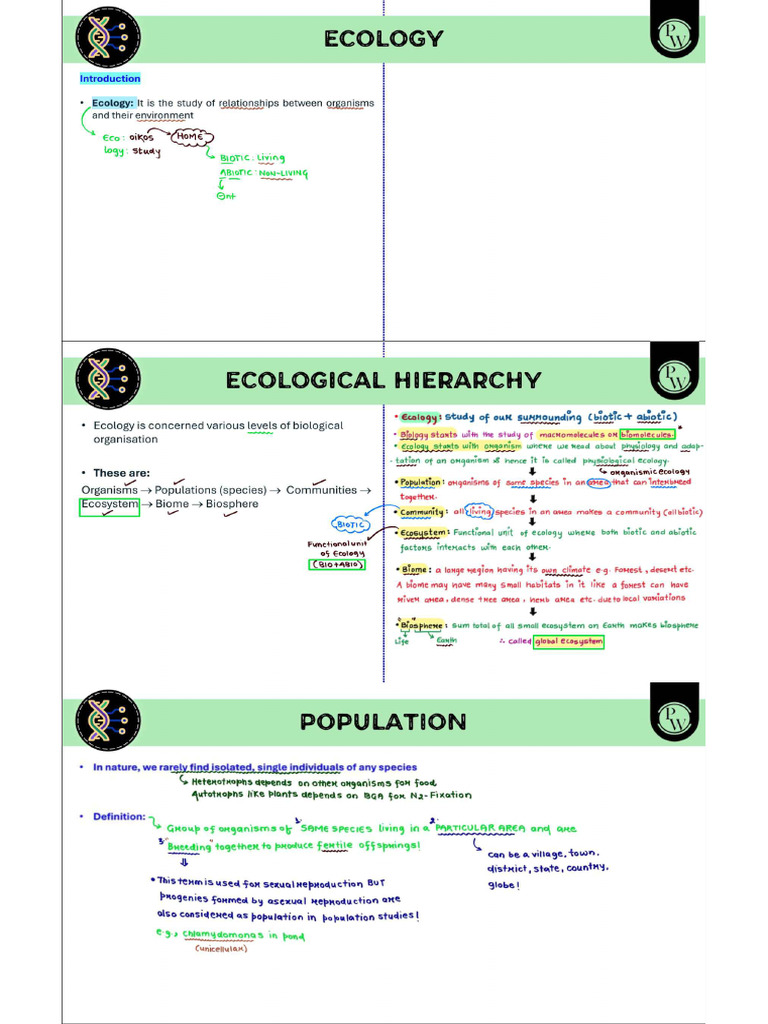 699caa1cc8137aa9de990895 - ## - Organisms and Populations - Ecosystem ...