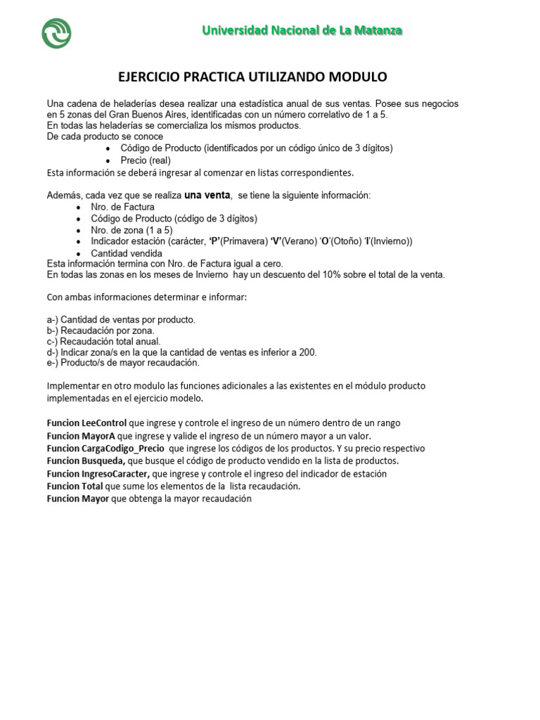 Practica Modular | PDF
