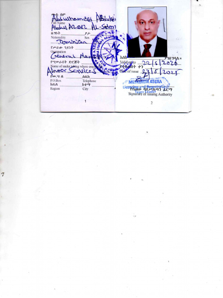 Work Permit | PDF