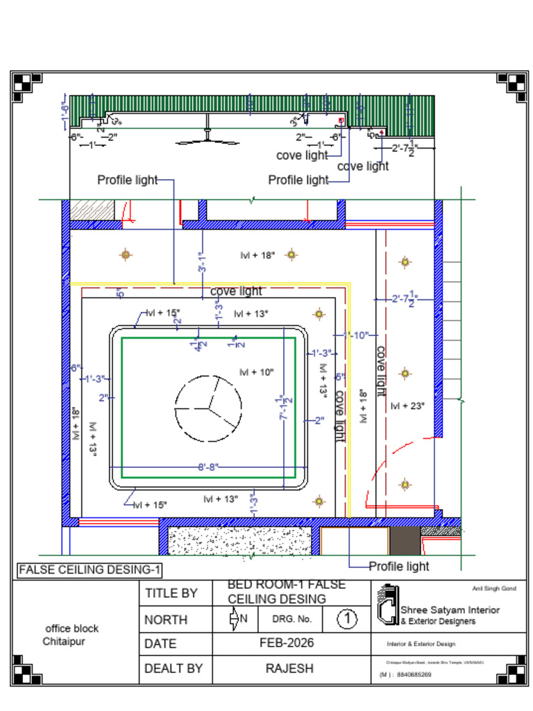 False Ceiling Desing-1 | PDF