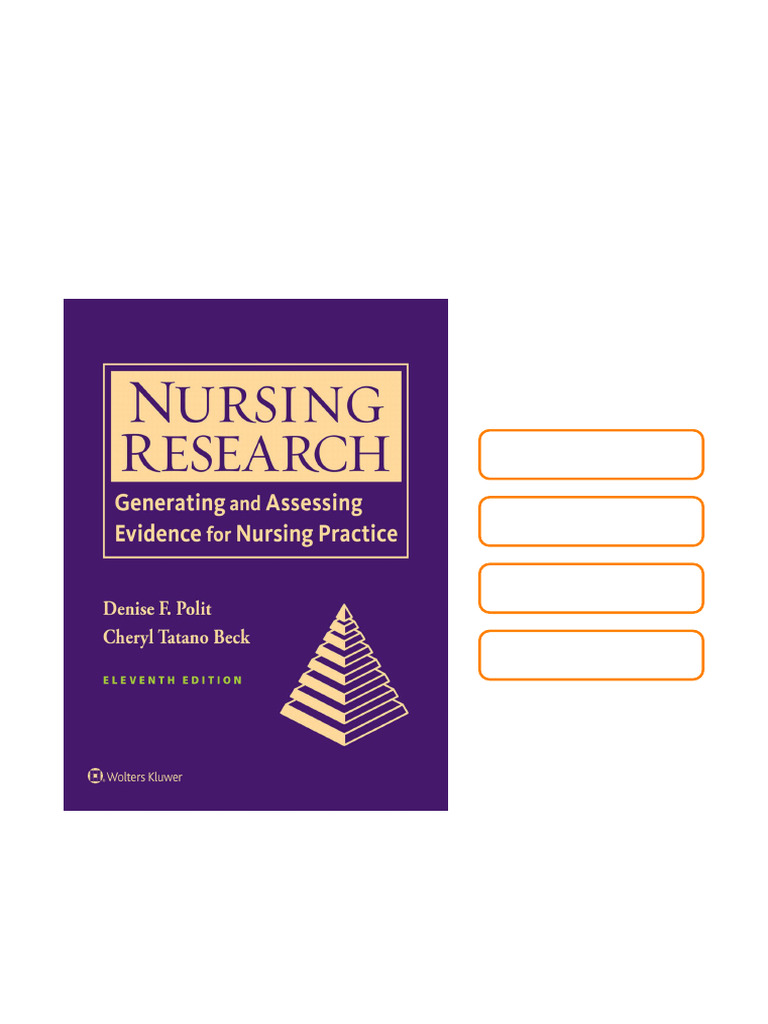 Read Nursing Research 11th Edition by Denise Polit, Cheryl Beck