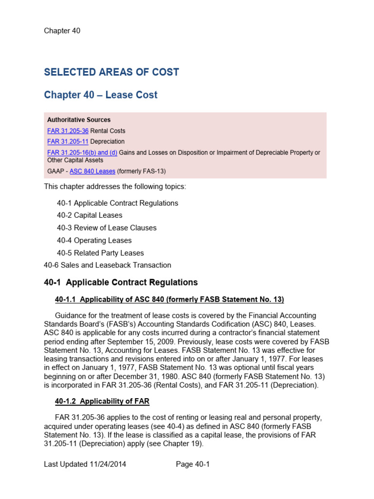 Chapter 40 Leases 508C | PDF | Book Value | Lease