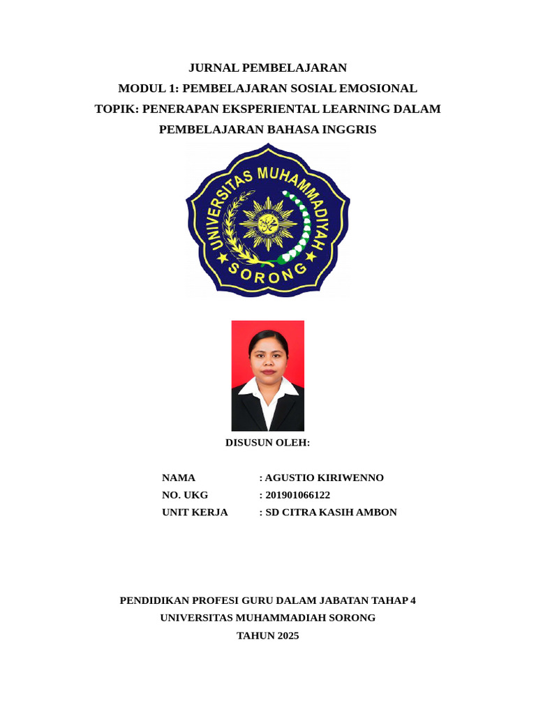 JURNAL PEMBELAJARAN | PDF