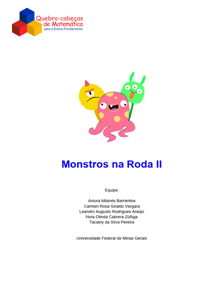 Monstros Na Roda II | PDF | Matemática
