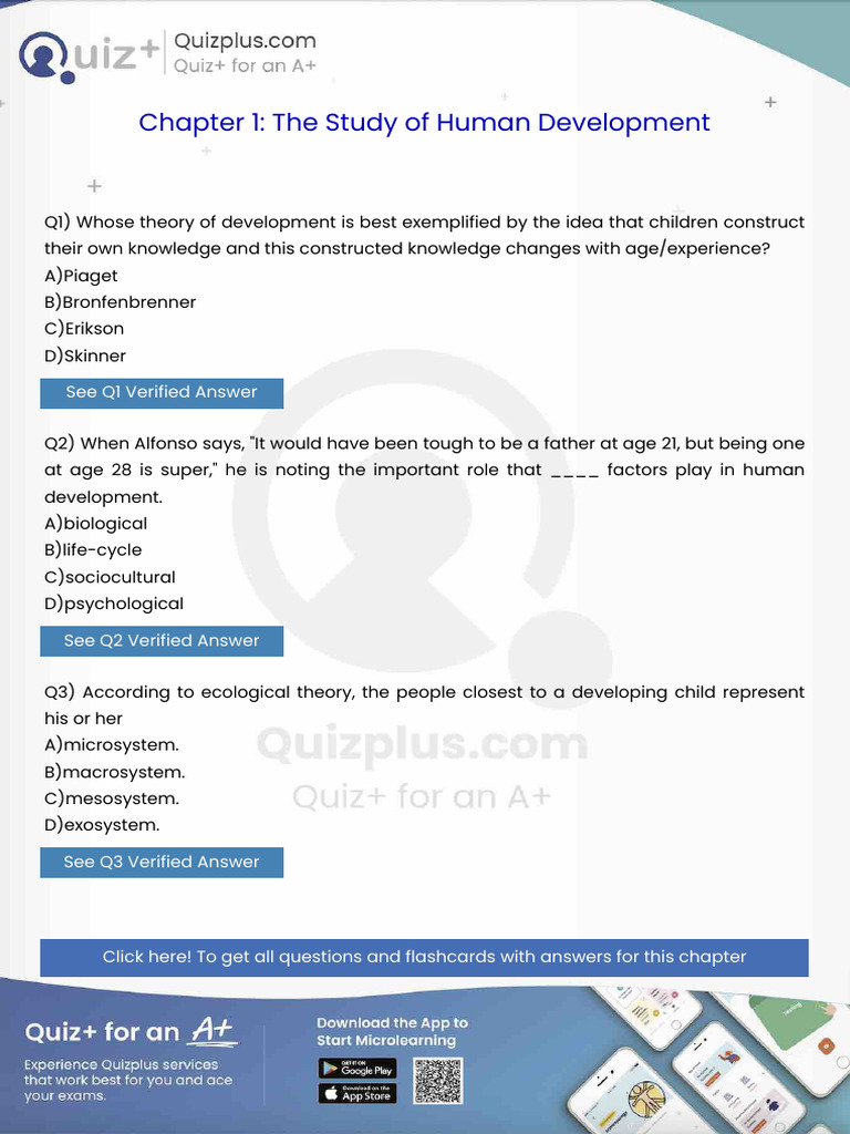 Whose Theory of Development Is Best Exemplified by The Idea That ...