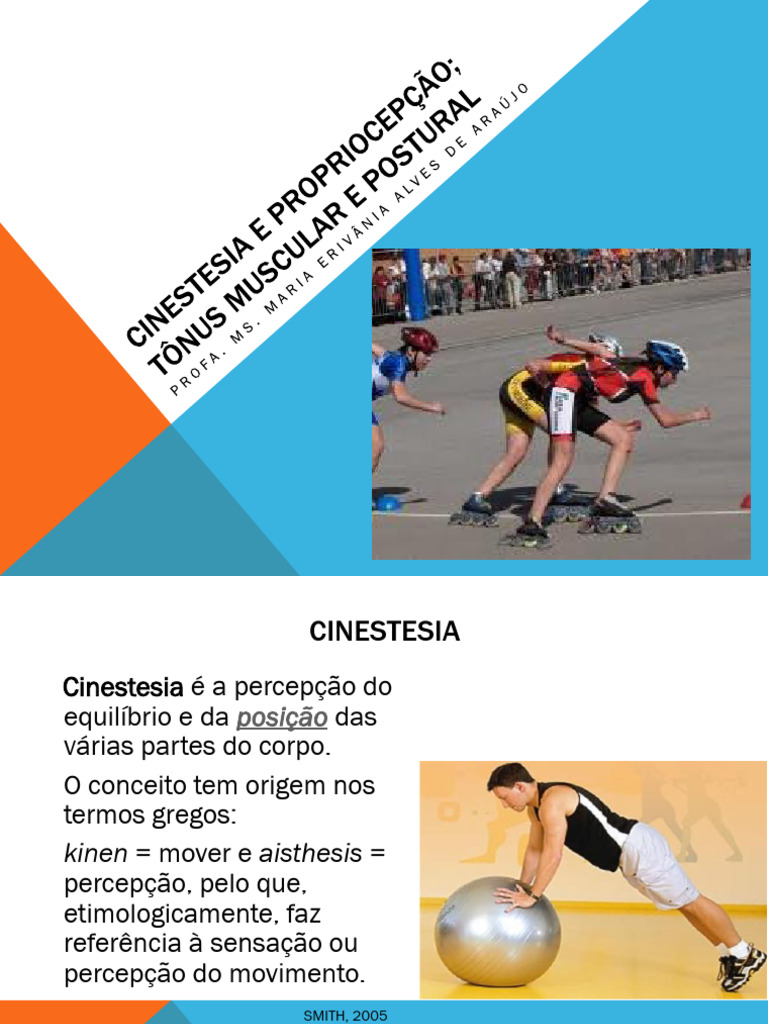 Cinestesia e Propriocepção | PDF | Neurociência | Sistema nervoso
