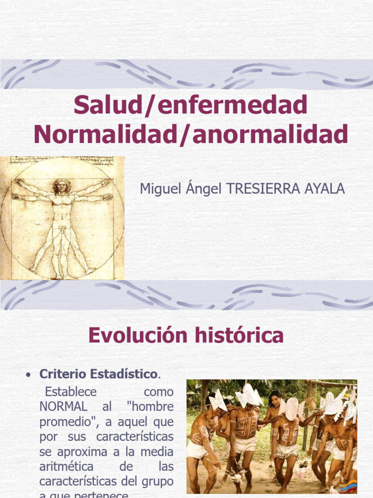 01 Normal - Anormal | PDF | Evolución