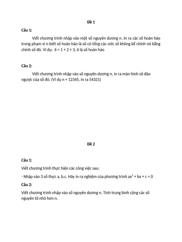 De KT Tuan 1 | PDF