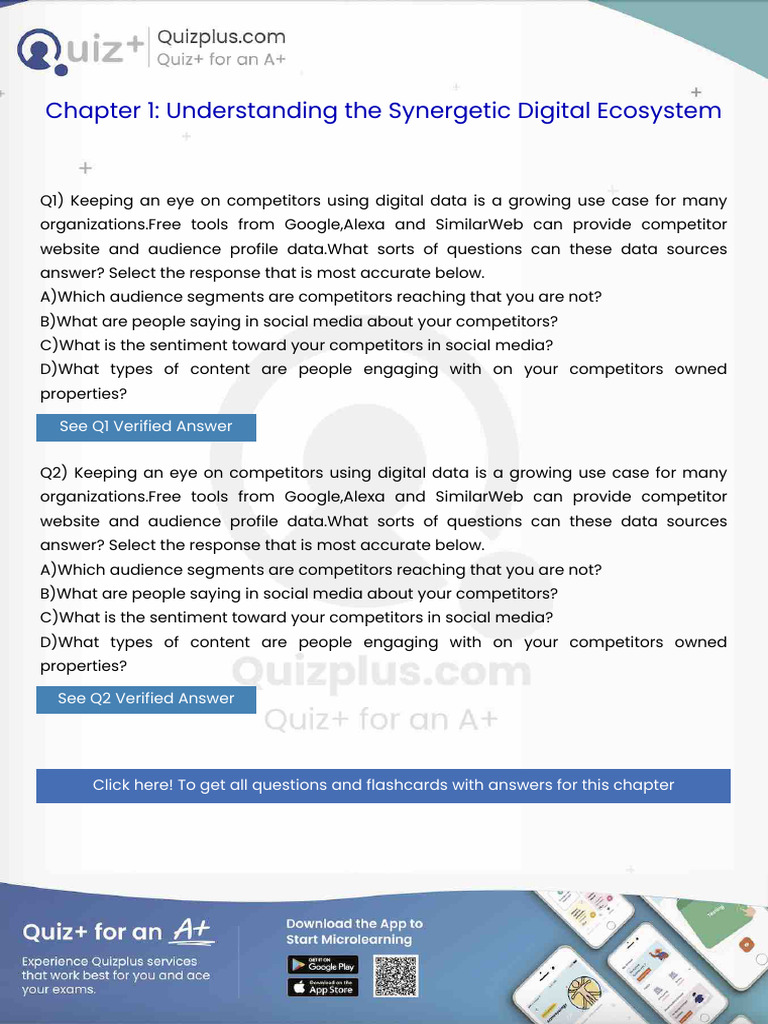 Keeping An Eye On Competitors Using Digital Data Is A Growing Use Case ...